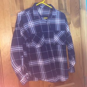 purple flannel